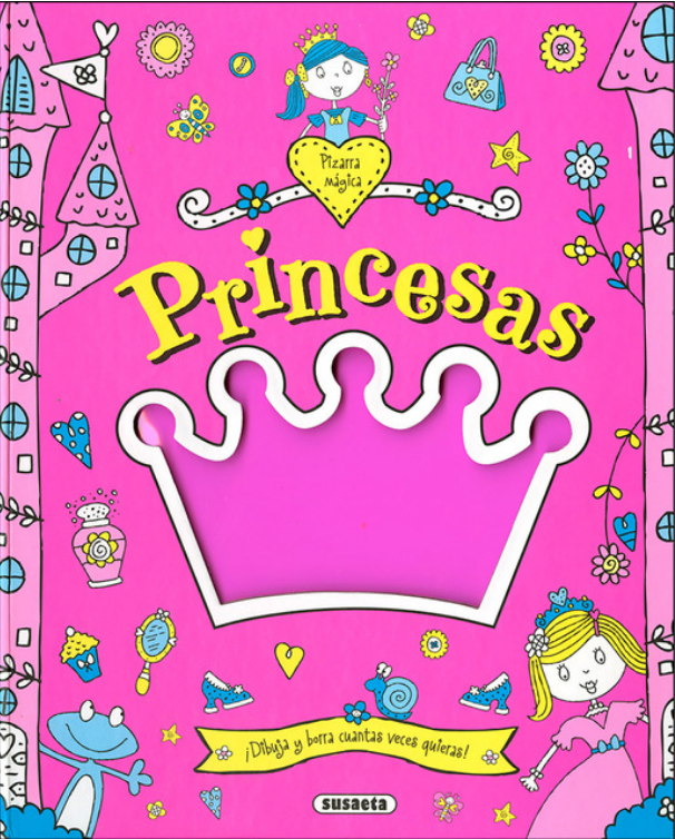PIZARRA MÁGICA: PRINCESAS