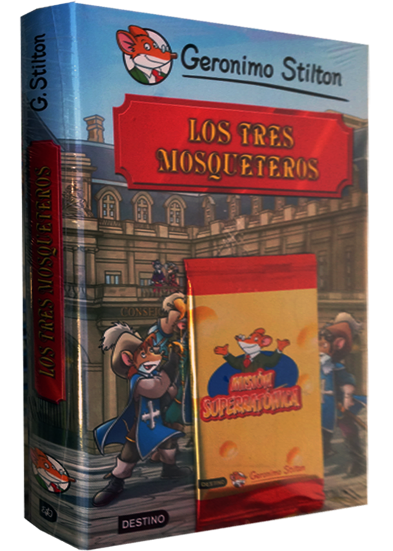 GERONIMO STILTON - GRANDES HISTORIAS: LOS TRES MOSQUETEROS