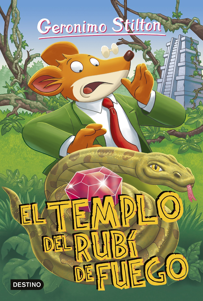 GERONIMO STILTON: EL TEMPLO DEL RUBÍ DE FUEGO