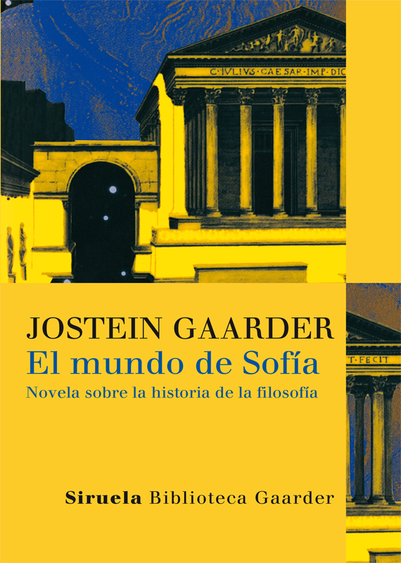 EL MUNDO DE SOFÍA (tapa dura)