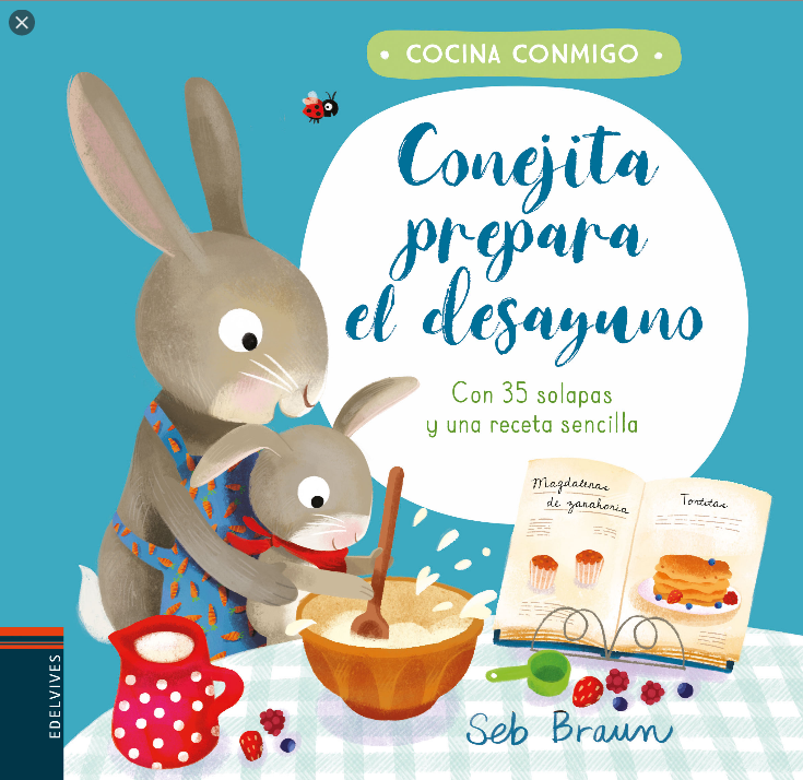 CONEJITA PREPARA DESAYUNO