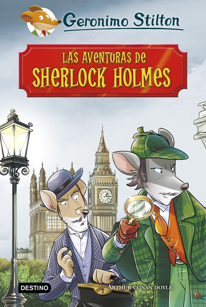 GERONIMO STILTON - GRANDES HISTORIAS: LAS AVENTURAS DE SHERLOCK HOLMES