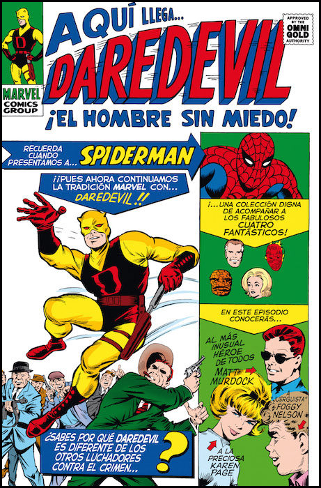 DAREDEVIL 1: ¡EL HOMBRE SIN MIEDO!