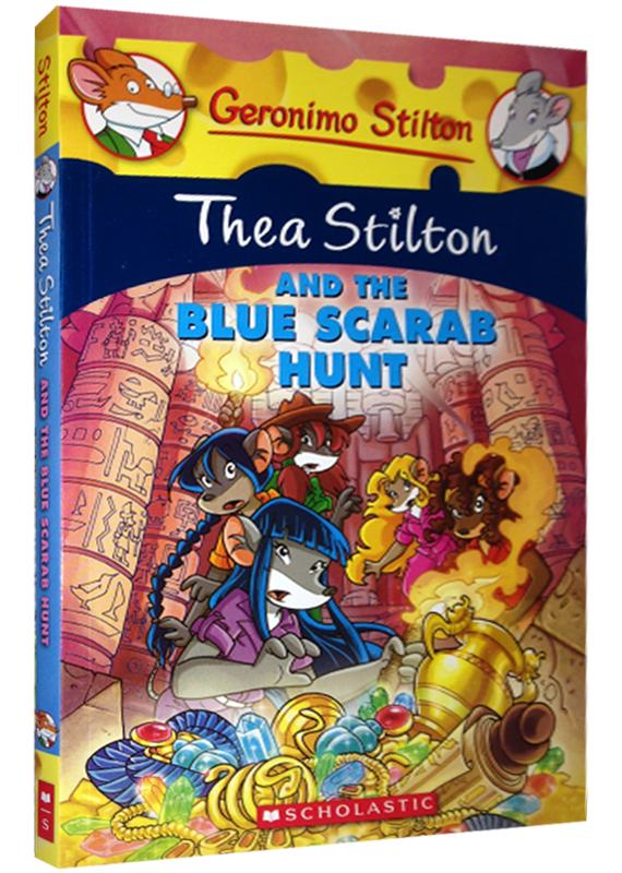 THEA STILTON AND THE BLUE SCARAB HUNT