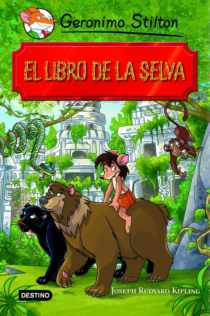 GERÓNIMO STILTON: EL LIBRO DE LA SELVA