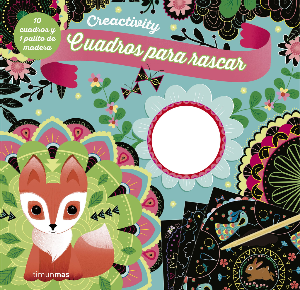 CREACTIVITY: CUADROS PARA RASCAR - MANDALAS