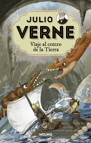 VIAJE AL CENTRO DE LA TIERRA de Julio Verne