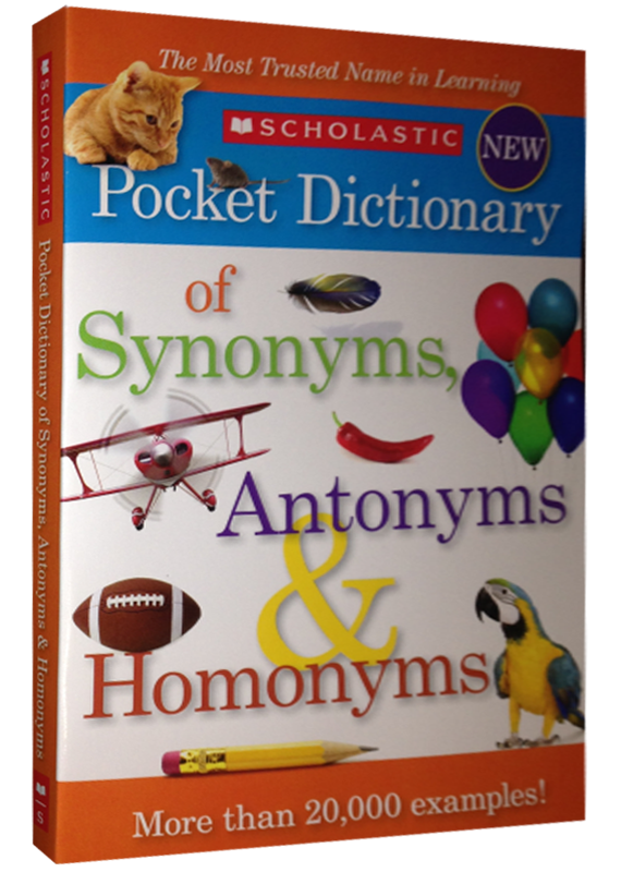 POCKET DICTIONARY OF SYNONYMS, ANTONYMS Y HOMONYMS