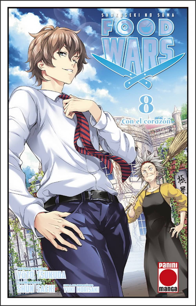 FOOD WARS 08: CON EL CORAZÓN