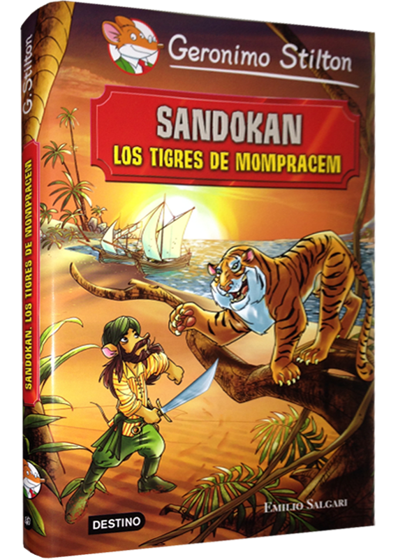 GERONIMO STILTON - GRANDES HISTORIAS: SANDOKAN
