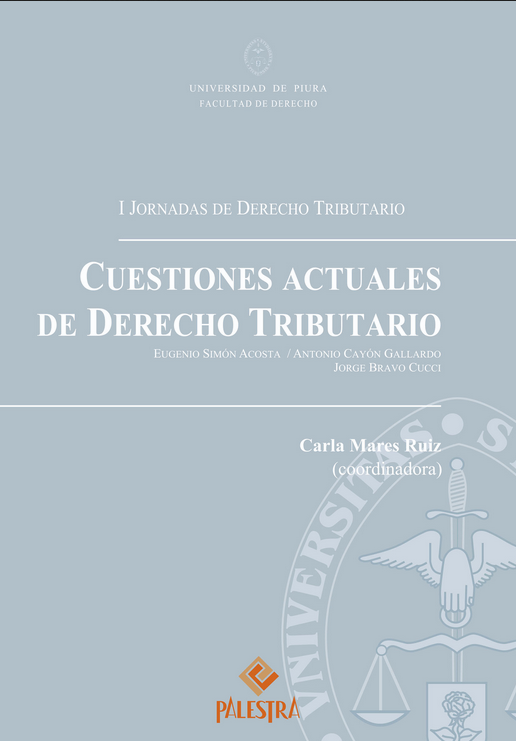 CUESTIONES ACTUALES DE DERECHO TRIBUTARIO