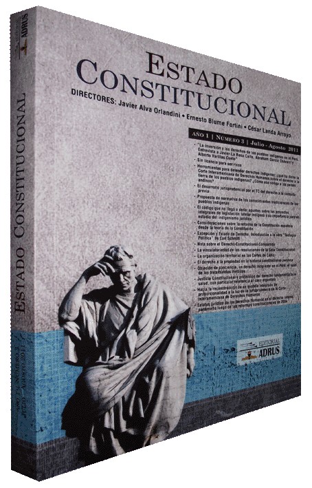 ESTADO CONSTITUCIONAL, III