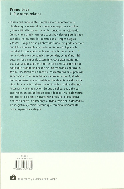 LILÍT Y OTROS RELATOS