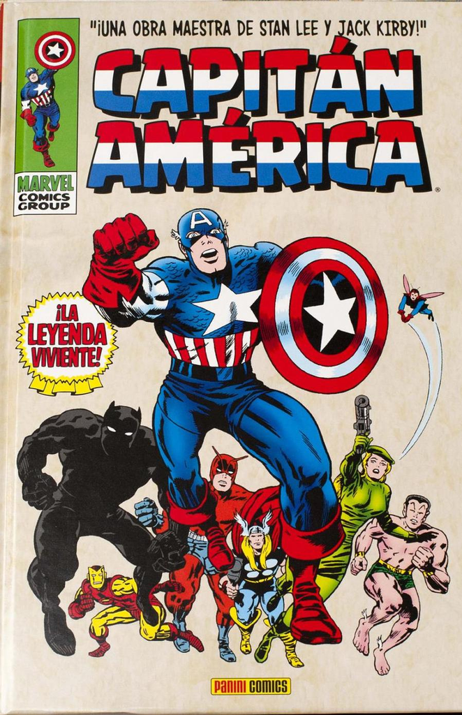 CAPITÁ AMÉRICA: ¡LA LEYENDA VIVIENTE!