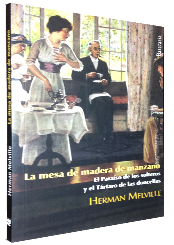 LA MESA DE MADERA DE MANZANO