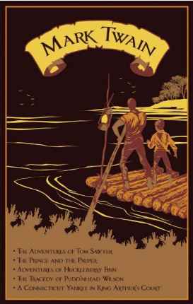 MARK TWAIN: Five novels