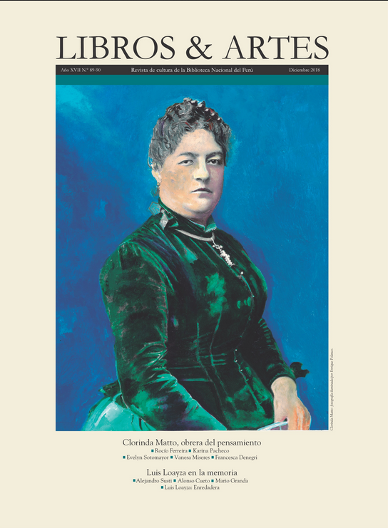 LIBROS & ARTES 89-90: Clorinda Matto, obrera del pensamiento
