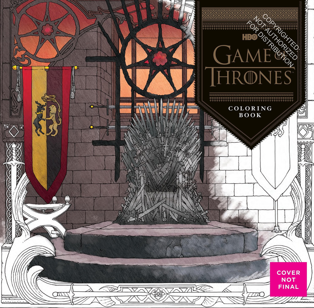 GAME OF THRONES: Coloring book