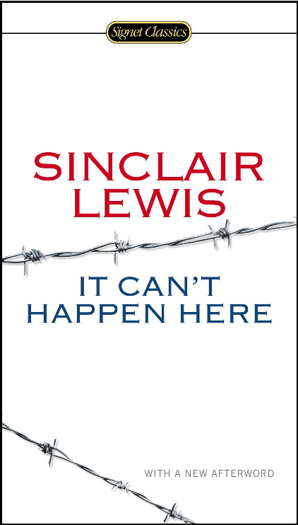 IT CAN'T HAPPEN HERE