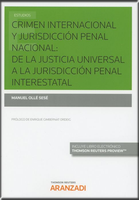 CRIMEN INTERNACIONAL Y JURISDICCIÓN PENAL INTERNACIONAL