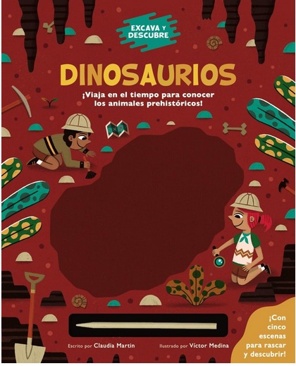 EXCAVA Y DESCUBRE: DINOSAURIOS