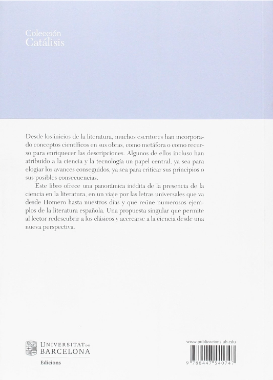 LA CIENCIA EN LA LITERATURA