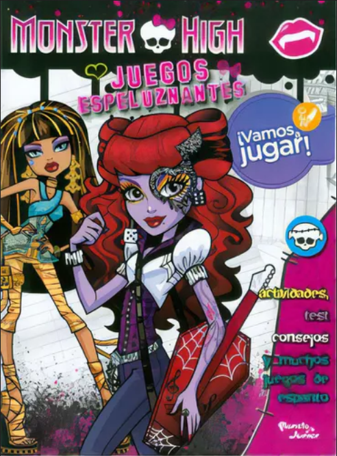 MONSTER HIGH. JUEGOS ESPELUZNANTES