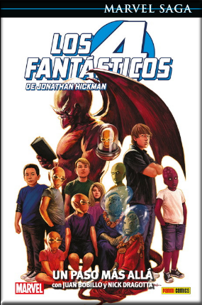 LOS 4 FANTÁSTICOS de Jonathan Hickman 07: UN PASO MÁS ALLÁ