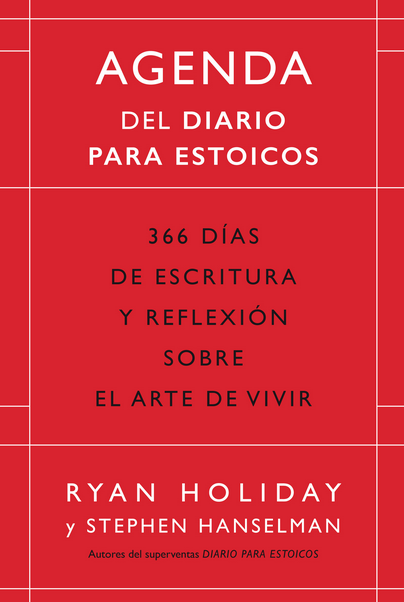 AGENDA DEL DIARIO PARA ESTOICOS (roja)