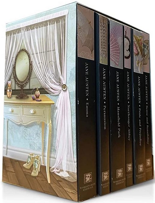 THE COMPLETE JANE AUSTEN COLLECTION (box set 6 vols.)