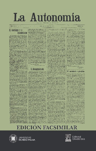 [9786123310523] LA AUTONOMÍA