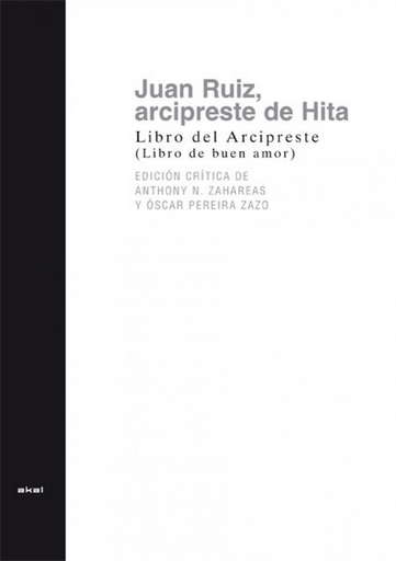 [9788446018117] LIBRO DEL ARCIPESTRE (Libro de buen amor)