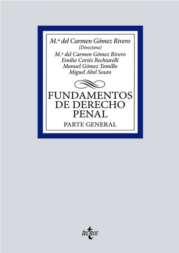 [9788430986828] FUNDAMENTOS DE DERECHO PENAL
