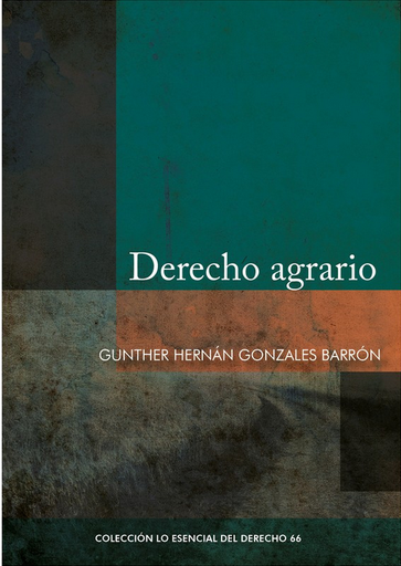 [9786123178390] DERECHO AGRARIO