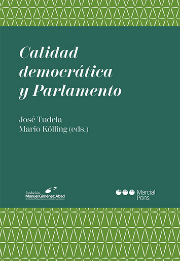 [9788413814803] CALIDAD DEMOCRÁTICA Y PARLAMENTO