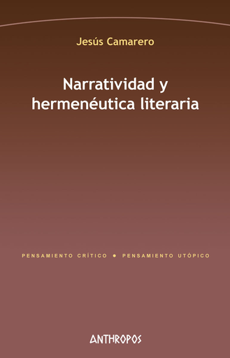 [9788416421787] NARRATIVIDAD Y HERMENÉUTICA LITERARIA