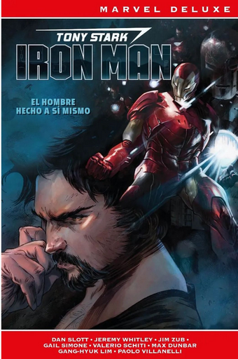 [9788411504911] TONY STARK - IRON MAN 01: El hombre hecho a sí mismo (Marvel Now! Deluxe)