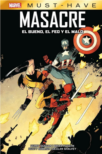 [9788411018098] Marvel Must-Have: MASACRE: El bueno, el feo y el malo