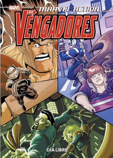 [9788411012416] MARVEL ACTION: LOS VENGADORES 05: Día libre