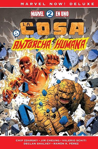 [9788411502696] MARVEL 2 EN UNO: LA COSA Y LA ANTORCHA HUMANA (Marvel Now! Deluxe)
