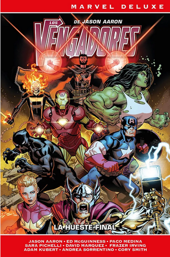 [9788411504904] LOS VENGADORES de Jason Aaron 01/6: La hueste final (Marvel Now! Deluxe)