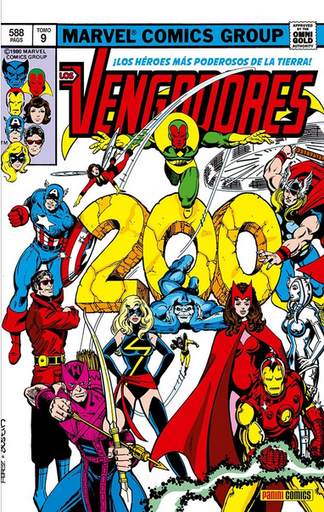 [9788411019576] LOS VENGADORES - Omnigold 09 (189-211 USA)