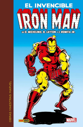 [9788411504140] EL INVENCIBLE IRON MAN de Micheline, Layton y Romita Jr. (Obras Maestras Marvel)