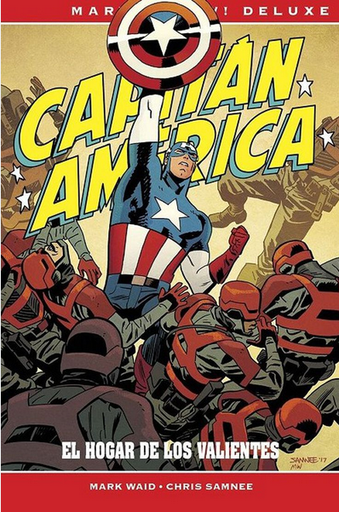 [9788411018838] CAPITÁN AMÉRICA de Mark Waid y Chris Samnee (Marvel Now! Deluxe)