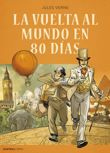 [9788408270874] LA VUELTA AL MUNDO EN 80 DÍAS de Jules Verne (cómic)