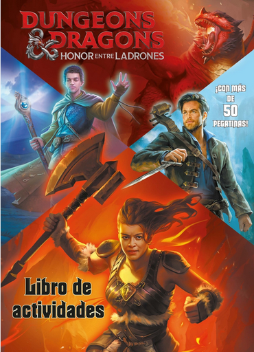 [9788408268116] DUNGEONS & DRAGONS: HONOR ENTRE LADRONES: Libro de actividades