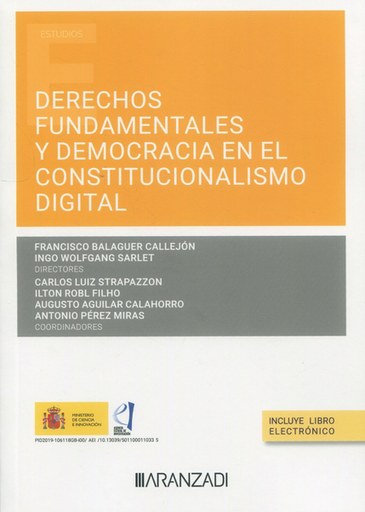 [9788411258241] DERECHOS FUNDAMENTALES Y DEMOCRACIA EN EL CONSTITUCIONALISMO DIGITAL