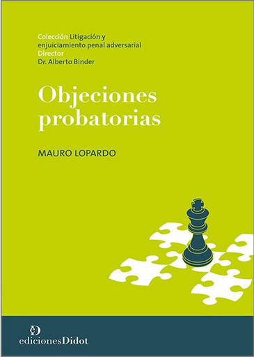 [9789878949079] OBJECIONES PROBATORIAS