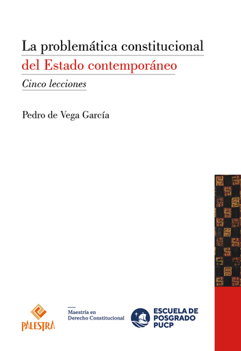 [9786123253684] LA PROBLEMÁTICA CONSTITUCIONAL DEL ESTADO CONTEMPORÁNEO
