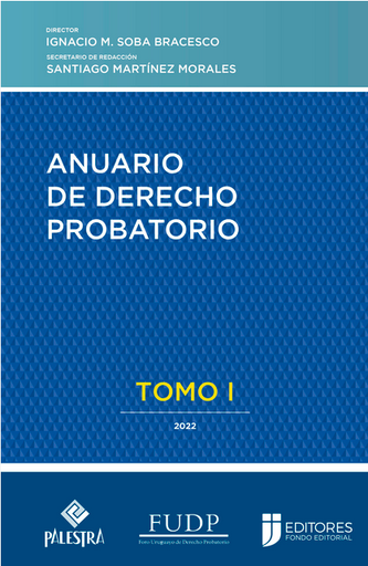 [9789878957913] ANUARIO DE DERECHO PROBATORIO (Tomo I)